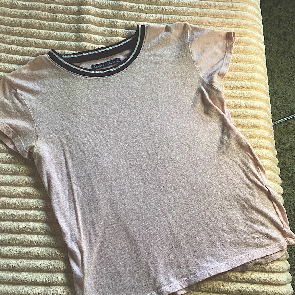 Abercrombie&Fitch Pink/marron College Shirt📚